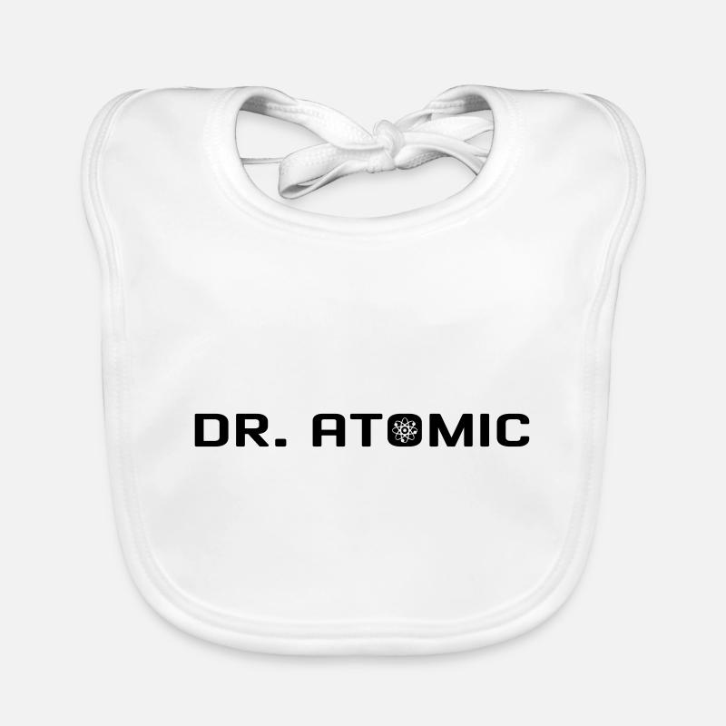 Dr. Atomic - Space Universe Nuclear Power Doctor Bavoir bio Bébé