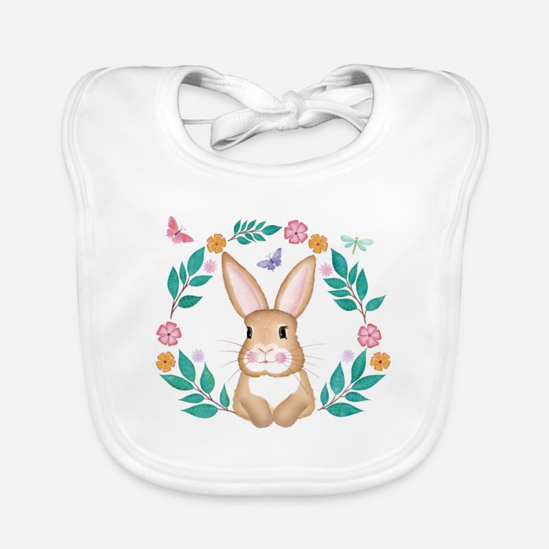 Easter Organic Baby Bibs