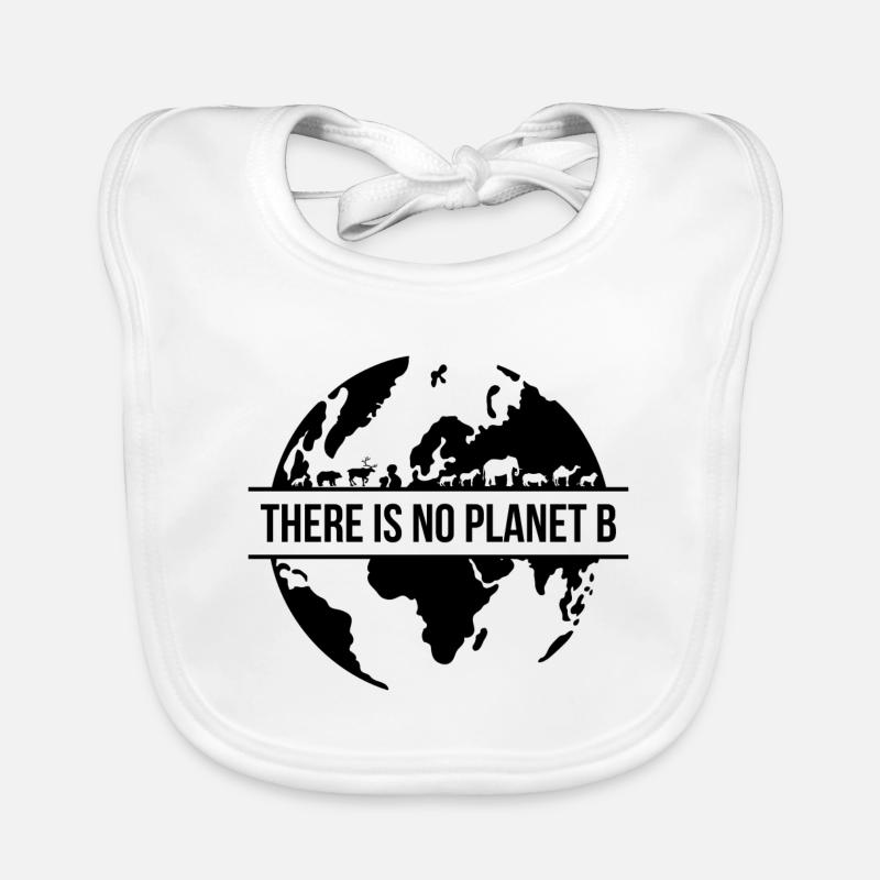 Nature Environmental Protection Mother Earth Gift Organic Baby Bibs