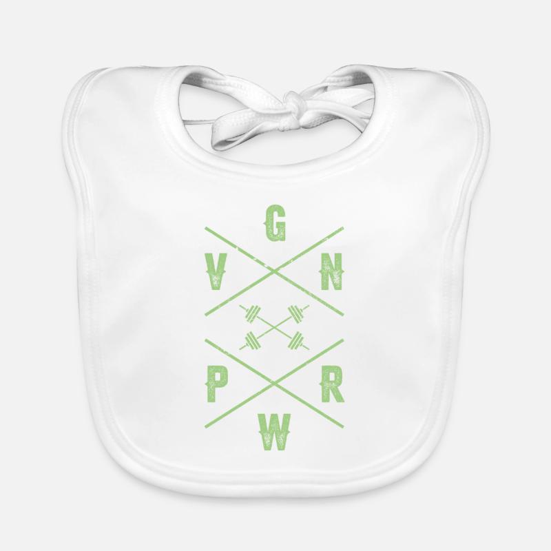 Vegan Power Gift Organic Baby Bibs