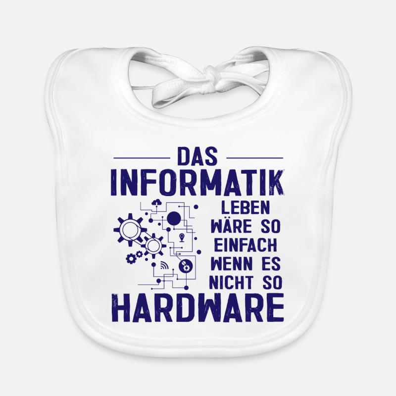 Informatik Hardware Programmierer Geschenk Baby Bio-Lätzchen