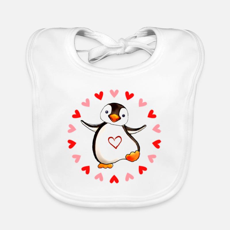 Pinguin Baby Bio-Lätzchen