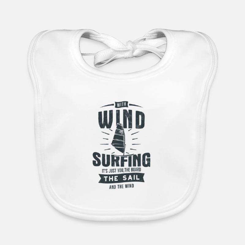 Windsurfing Baby Bio-Lätzchen
