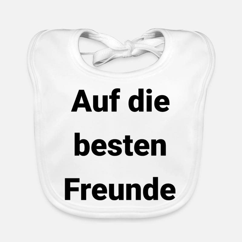 Freunde Freund Männer Baby Bio-Lätzchen