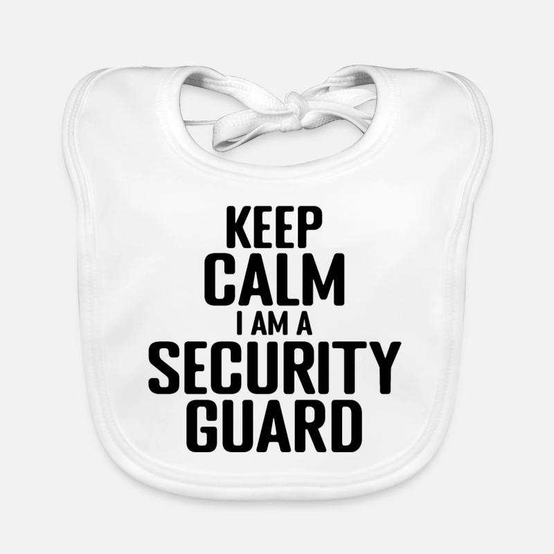 Security Officer - I am a Security Guard Organic Baby Bibs