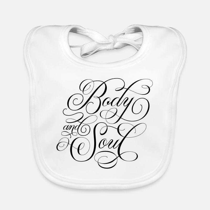 Corps et âme Bavoir bio Bébé