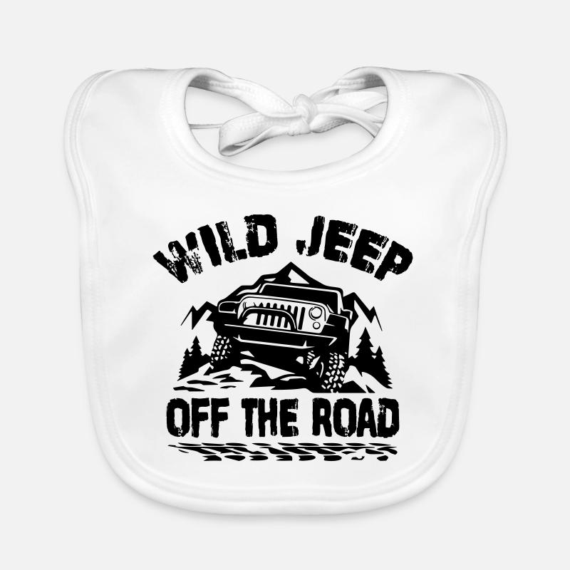 WILD JEEP Organic Baby Bibs