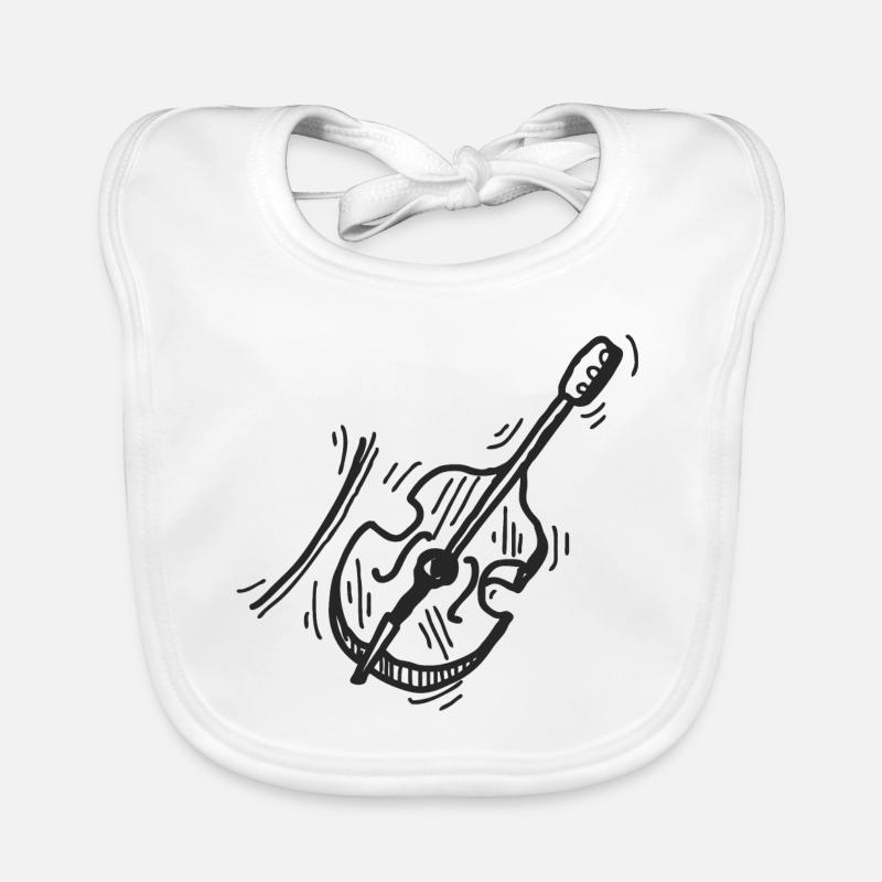Violon - Violoniste Bavoir bio Bébé