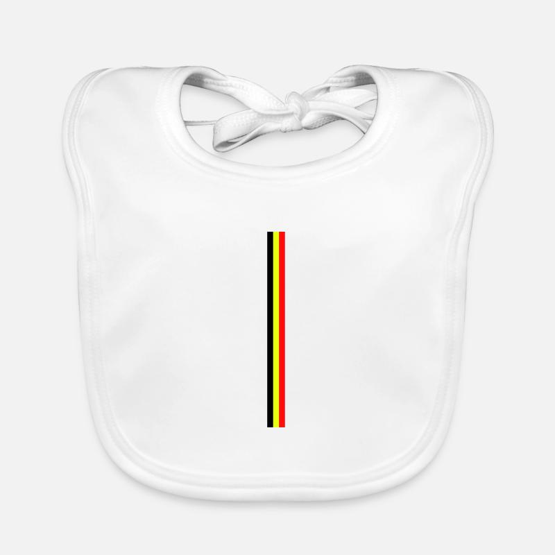 Trait belgique Bavoir bio Bébé