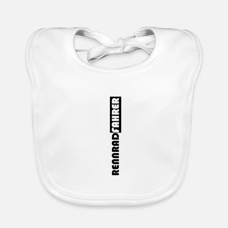 Rennradfahrer Baby Bio-Lätzchen