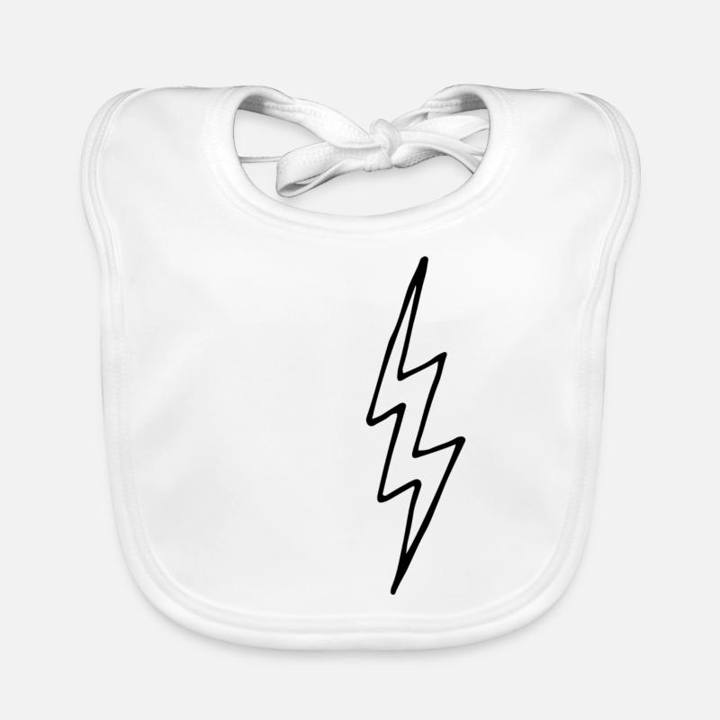 lightning Organic Baby Bibs