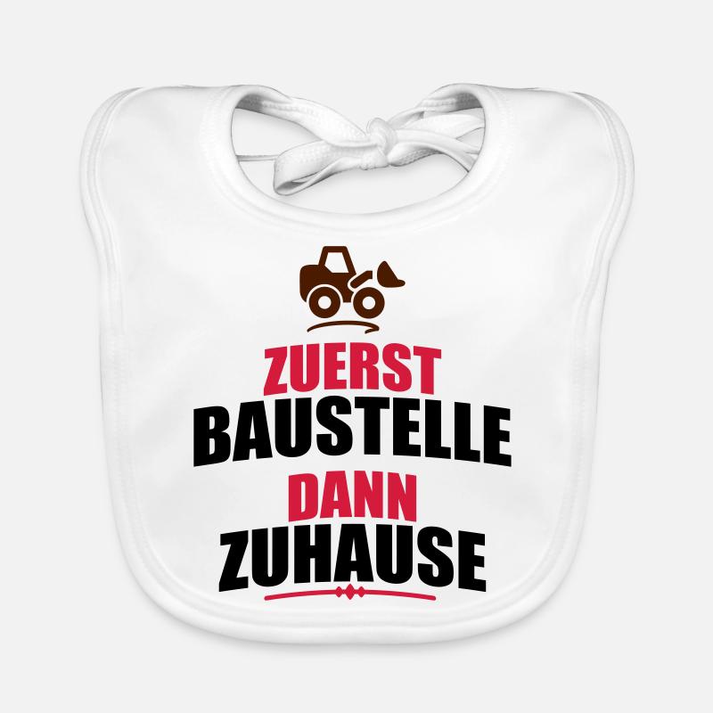 Baustelle Baby Bio-Lätzchen