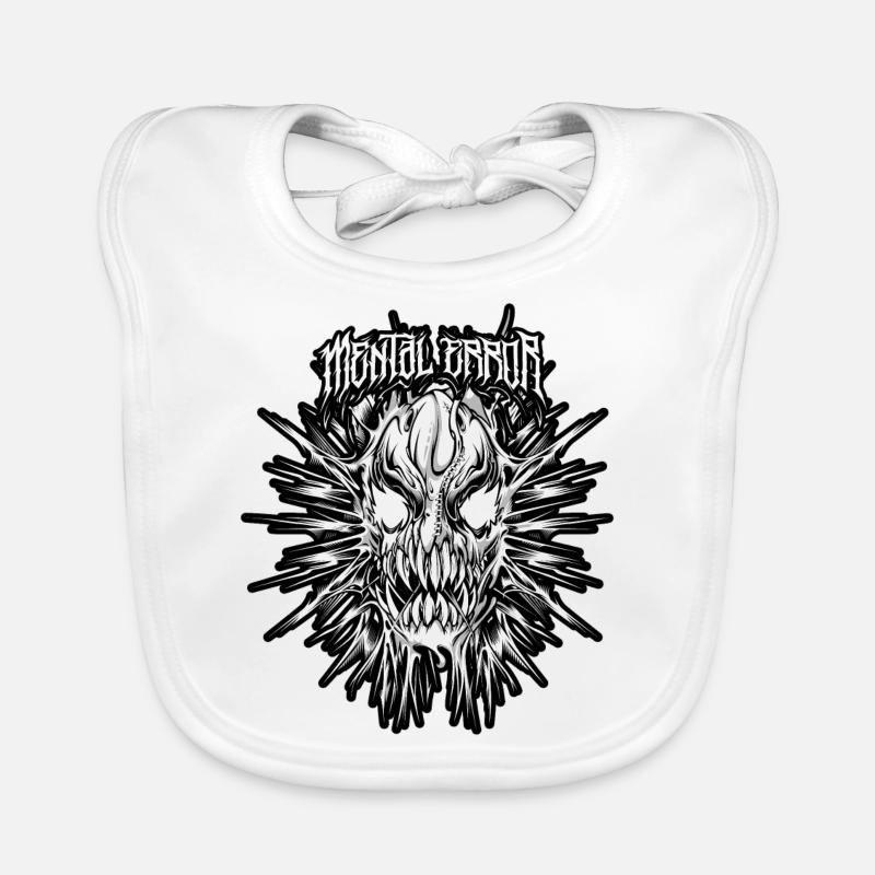 ERREUR MENTALE 2019 NOUVEAU LOGO Bavoir bio Bébé