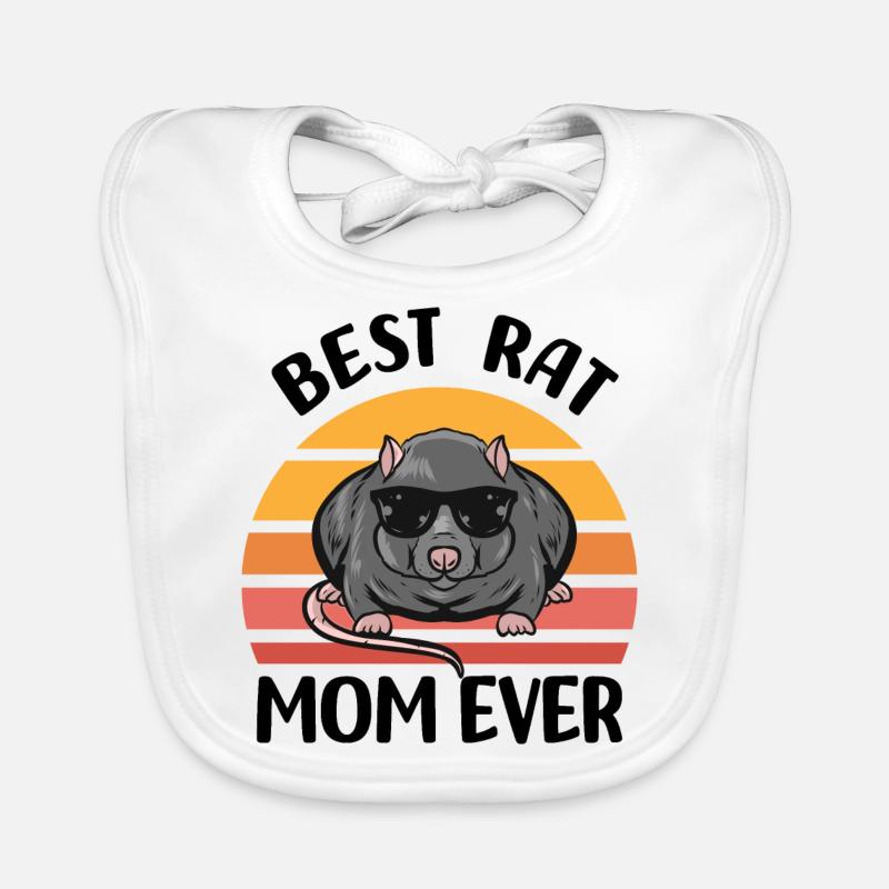 Rats Bavoir bio Bébé