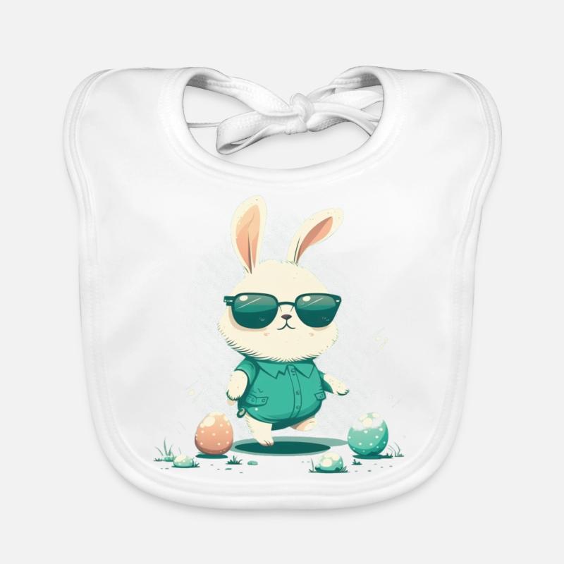 Ostern 3 Baby Bio-Lätzchen