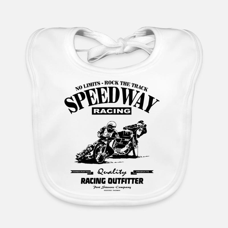 Speedway - Speedway moto Bavoir bio Bébé