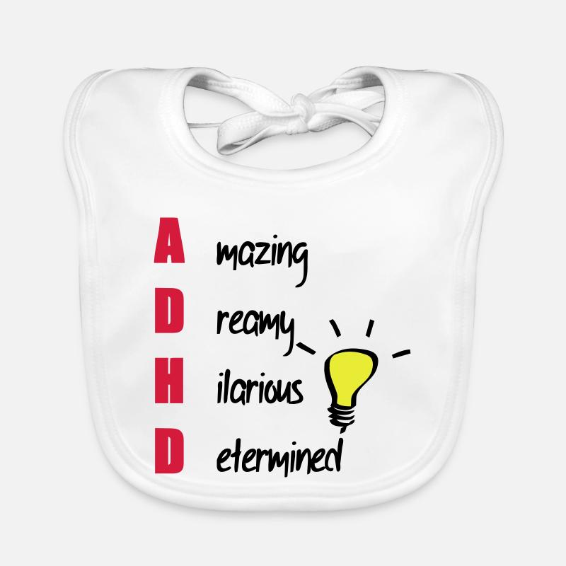 ADHD Organic Baby Bibs
