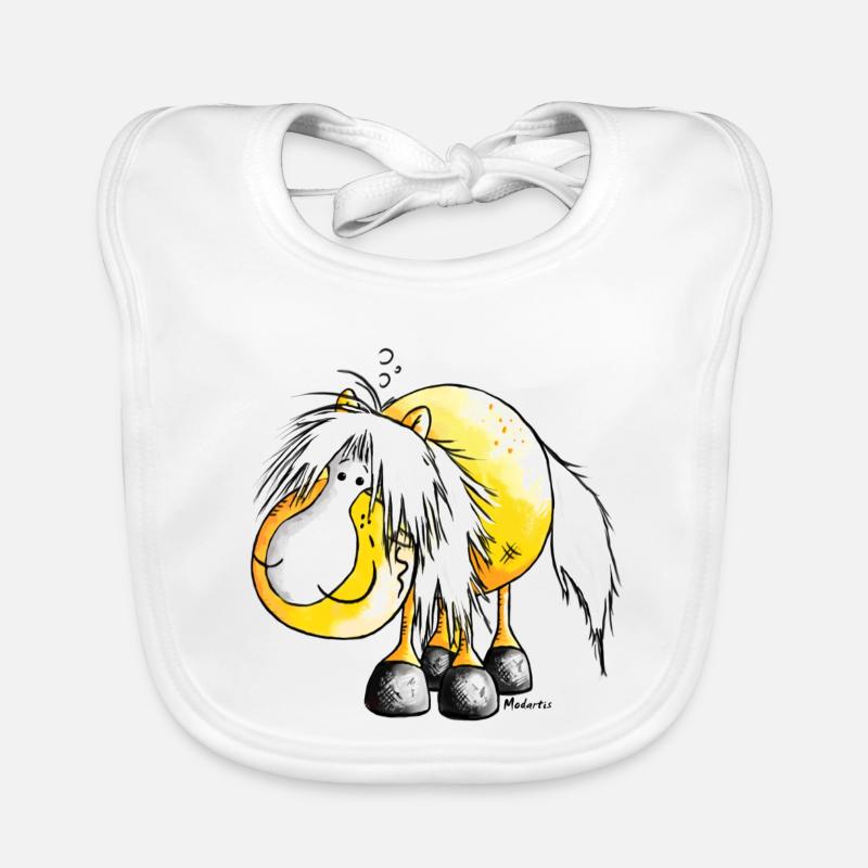 Haflinger - Avelignese - Cheval Bavoir bio Bébé