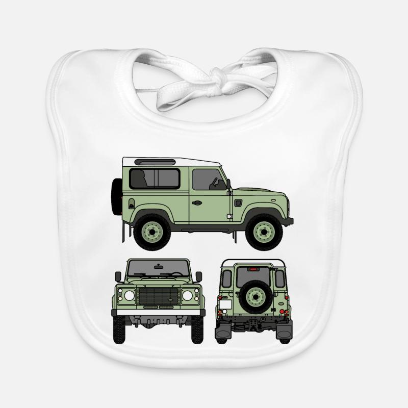 Defender 90 - Côtés Bavoir bio Bébé