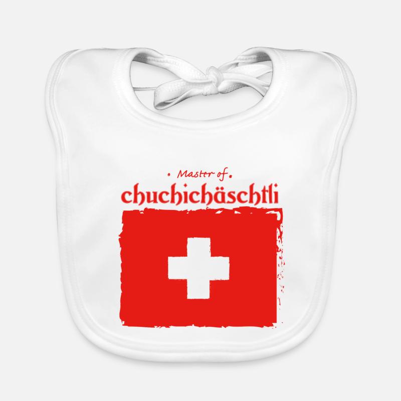 Typisch Schweiz Baby Bio-Lätzchen