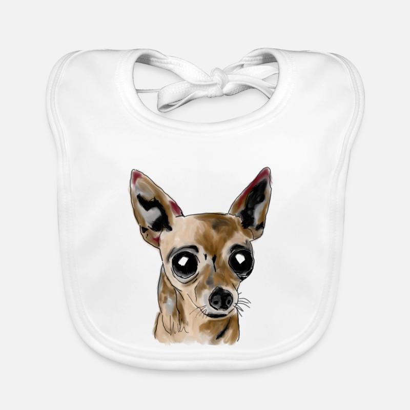 Chihuahua Baby Bio-Lätzchen