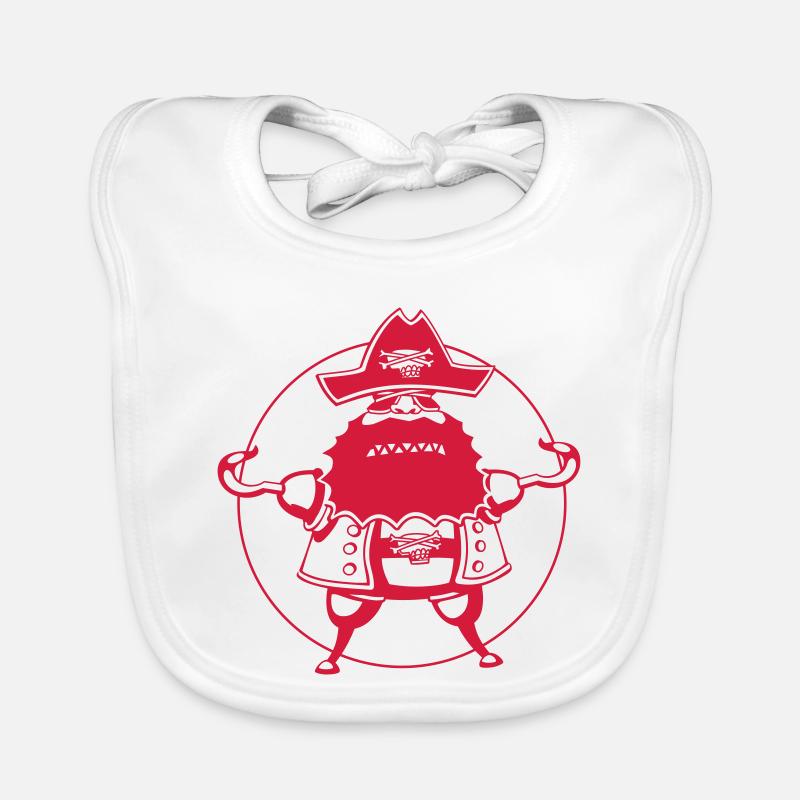 Pur pirate Bavoir bio Bébé