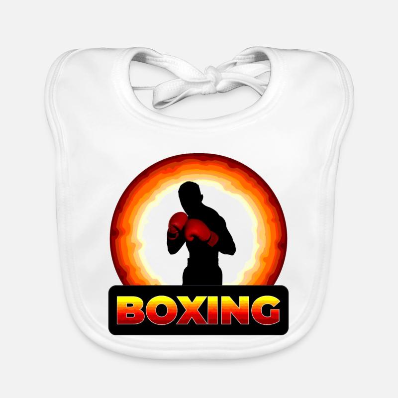 Boxe Bavoir bio Bébé