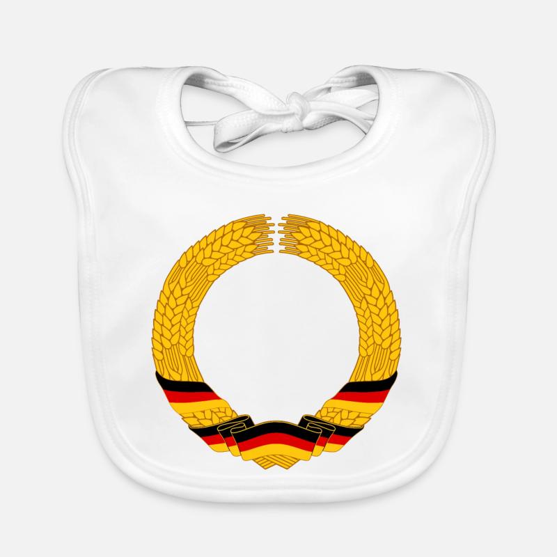 DDR Ährenkranz Vorlage Baby Bio-Lätzchen