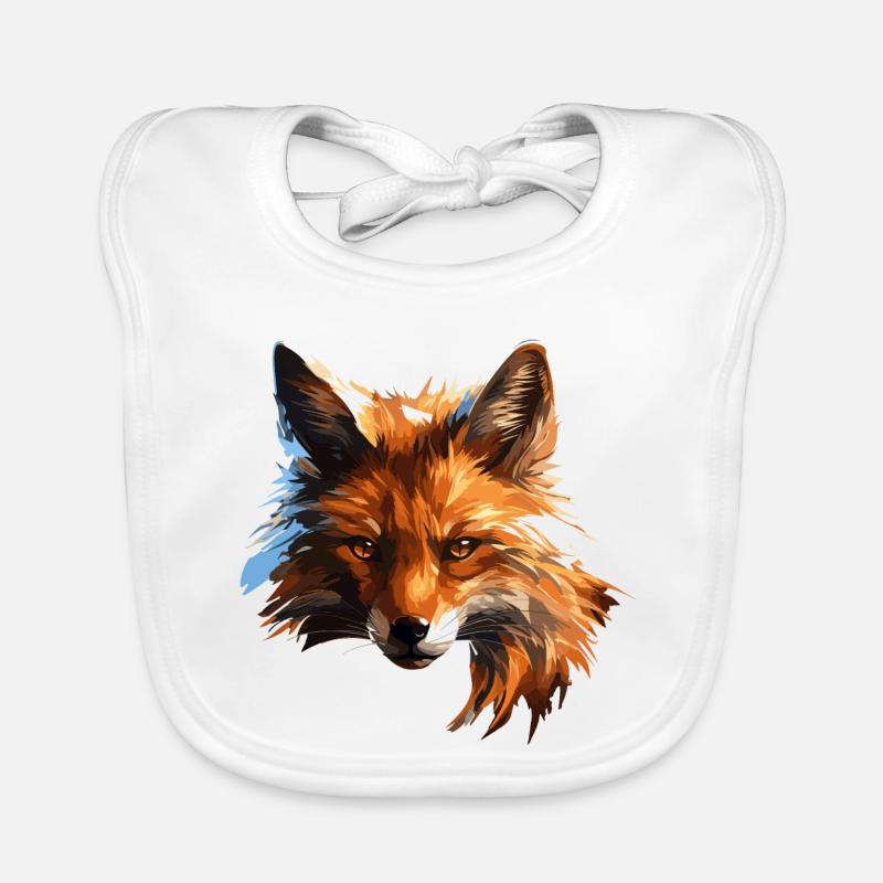 Polygon Fuchs Baby Bio-Lätzchen
