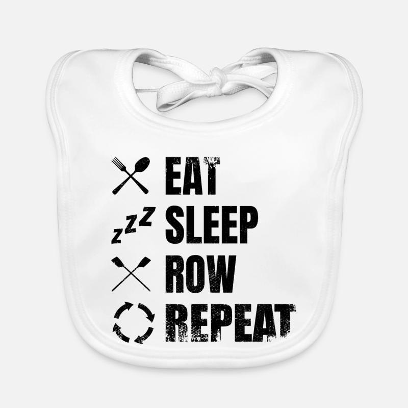Rowing Procedure Organic Baby Bibs