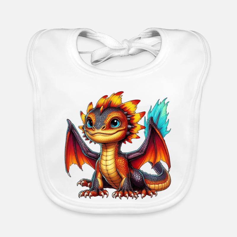 Dragon Organic Baby Bibs