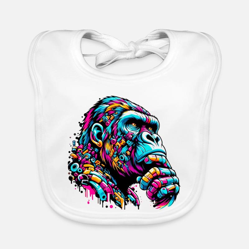 Gorilla Organic Baby Bibs