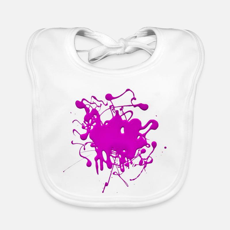 Pink.Splash Organic Baby Bibs