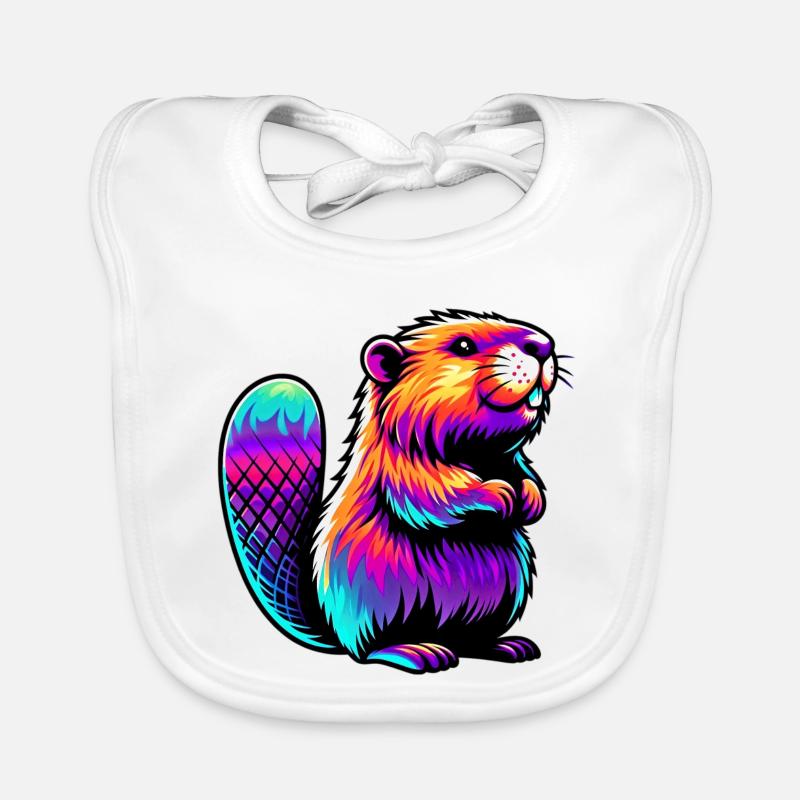 Beaver Organic Baby Bibs