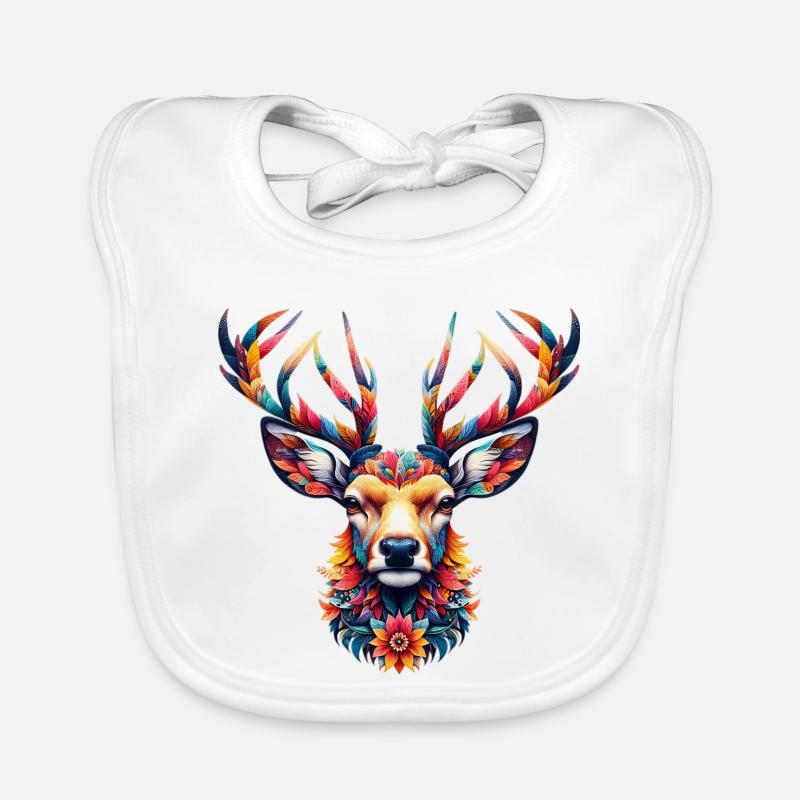 Deer Organic Baby Bibs