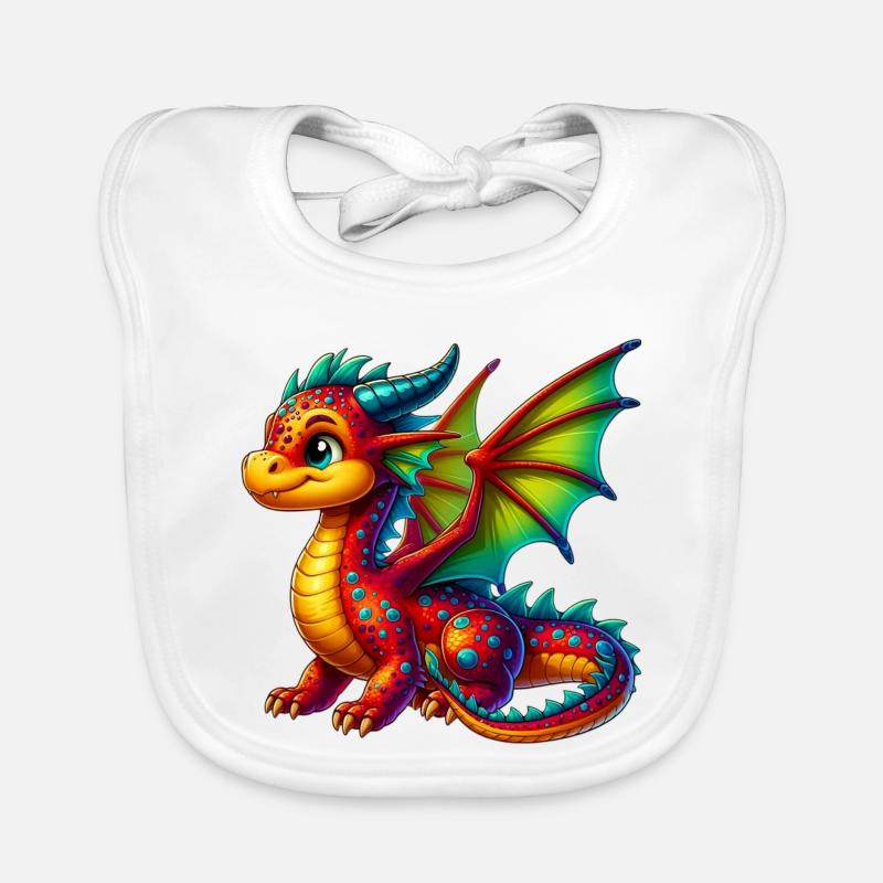 Drache Baby Bio-Lätzchen