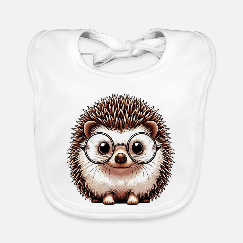 Hérisson Bavoir bio Bébé