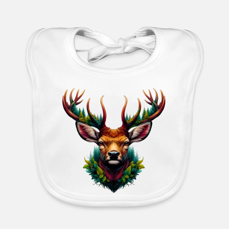 Deer Organic Baby Bibs