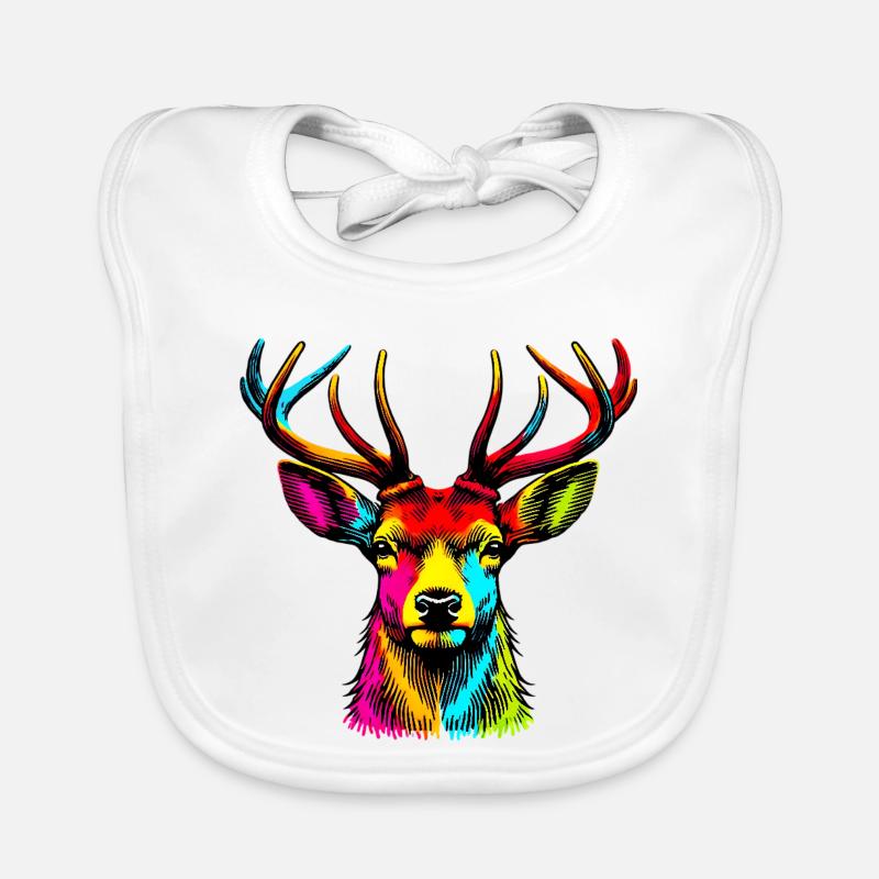 Deer Organic Baby Bibs