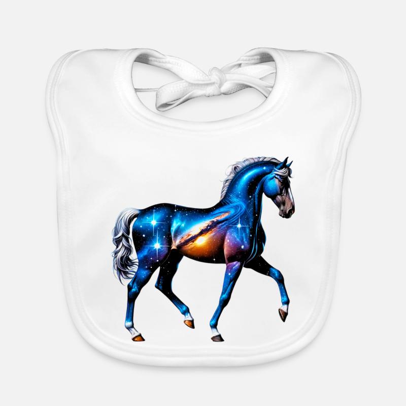 Cheval Bavoir bio Bébé