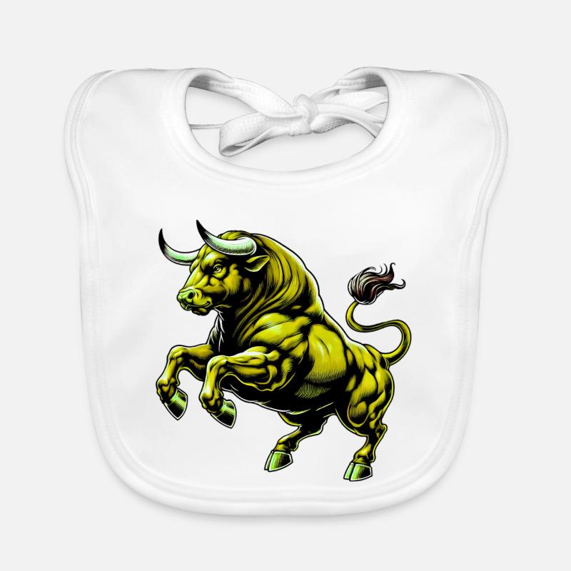 Bull Organic Baby Bibs