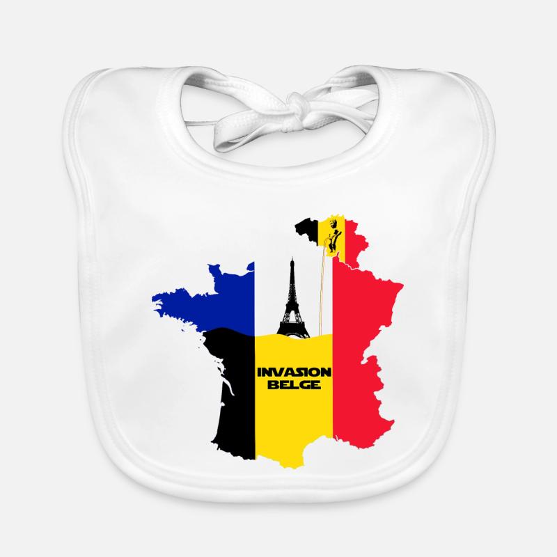 Belgian invasion Organic Baby Bibs