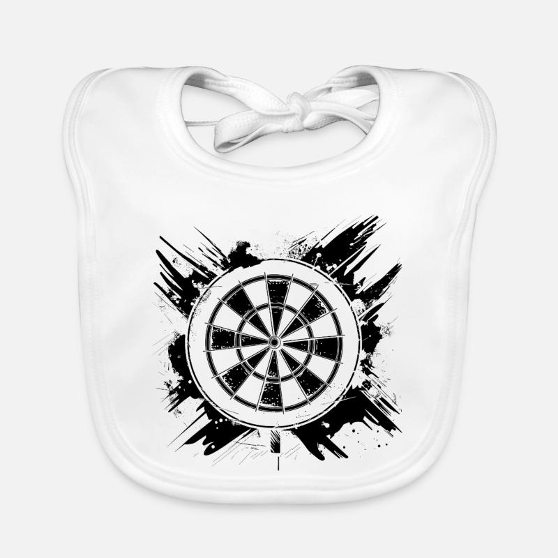 Dartboard Organic Baby Bibs