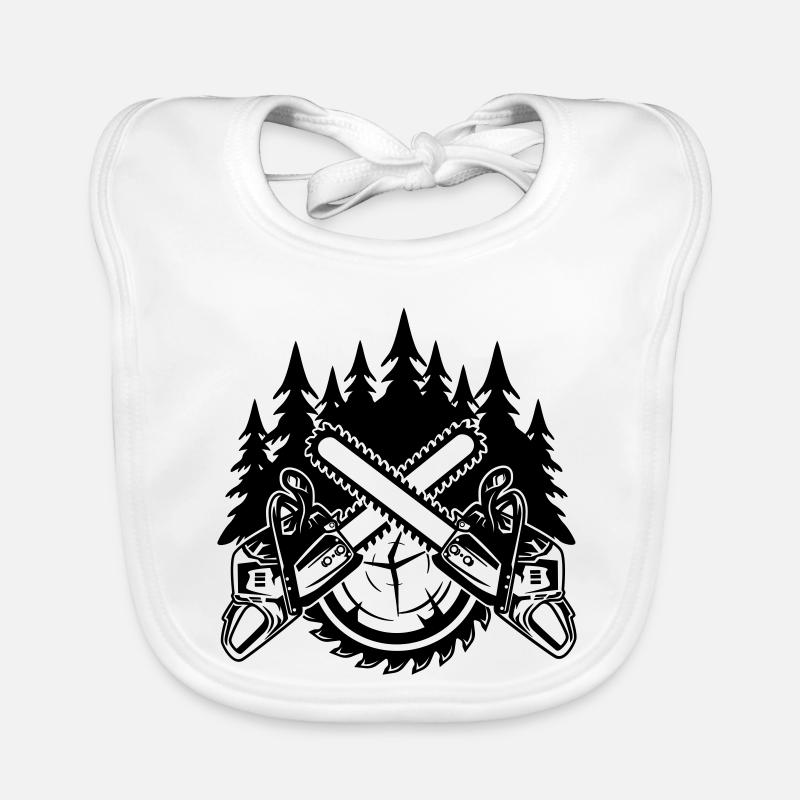 Tronçonneuses Bavoir bio Bébé