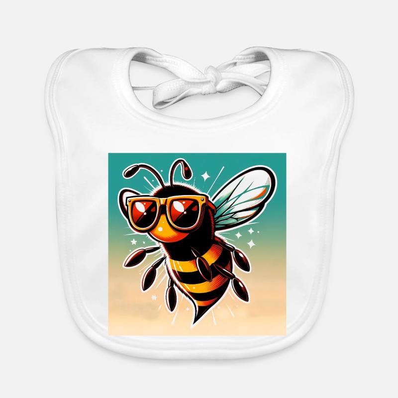 bee Organic Baby Bibs