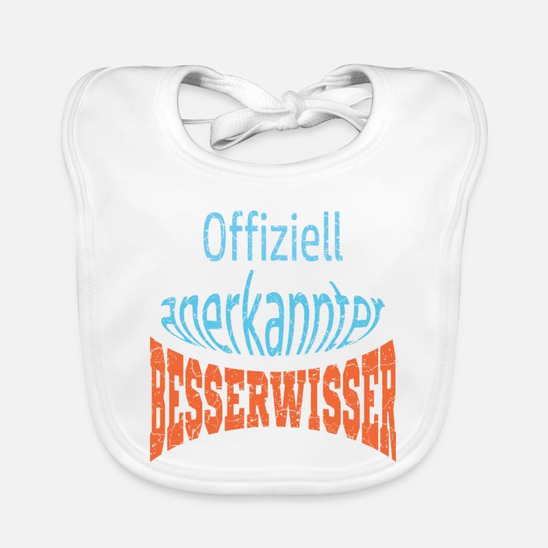 Spruch Baby Bio-Lätzchen
