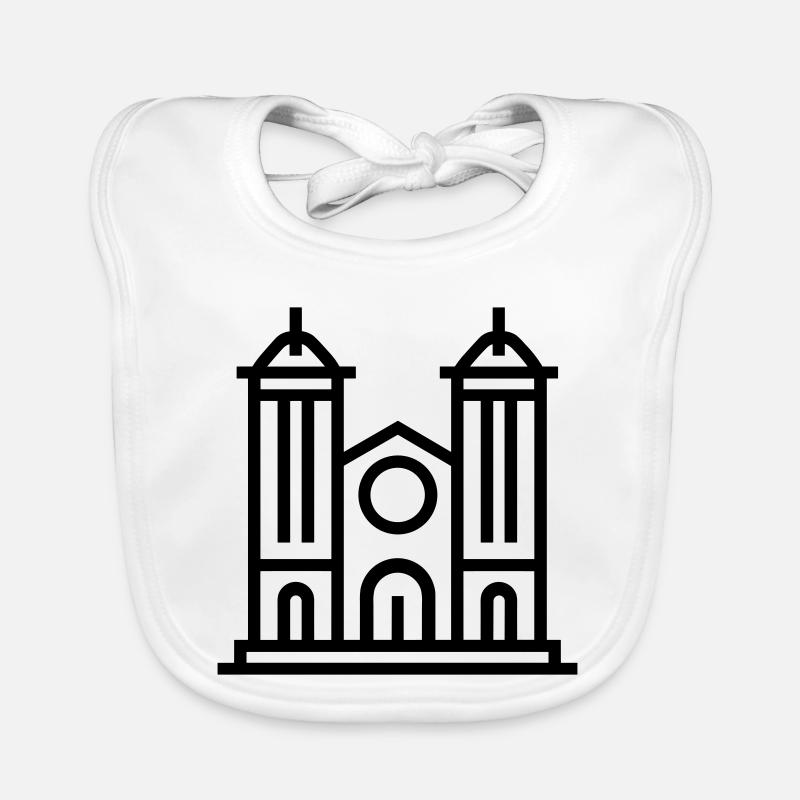 Kathedrale Baby Bio-Lätzchen