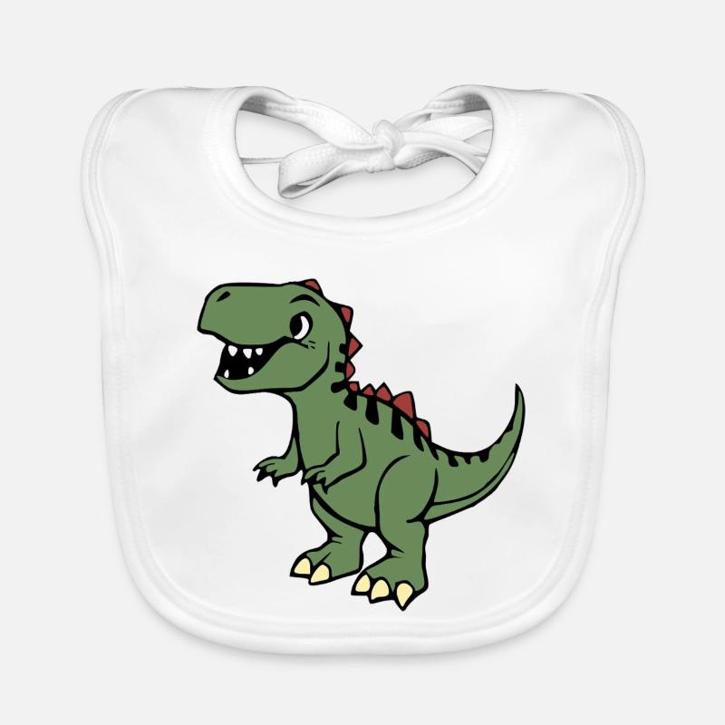 Dinosaur Organic Baby Bibs