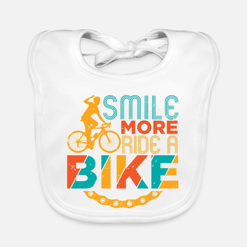 Cycliste qui dit Cyclisme Cyclisme Cyclisme Bavoir bio Bébé