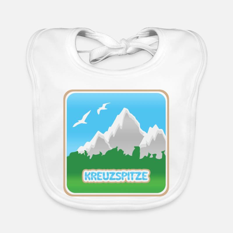 Kreuzspitze Baby Bio-Lätzchen